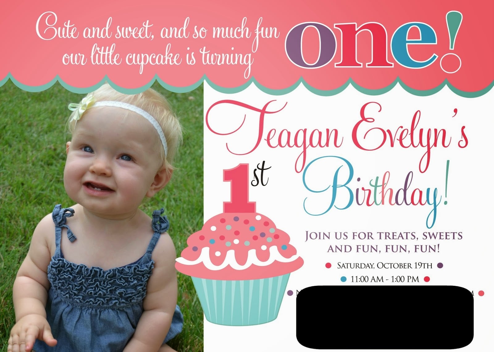 1st Birthday Party Invitations â Gangcraft Net